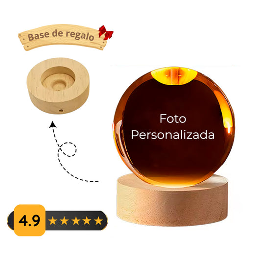 Esfera de Cristal Personalizable